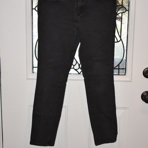 Loft black skinny jeans